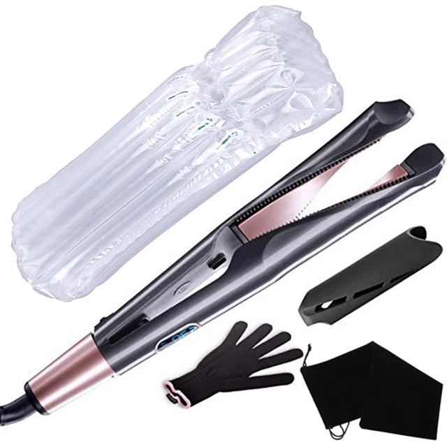 2-in-1 Titanium Hair Straightener & Curler
